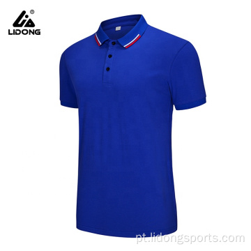 Wholesale personalizado novo elegante da juventude polo camiseta